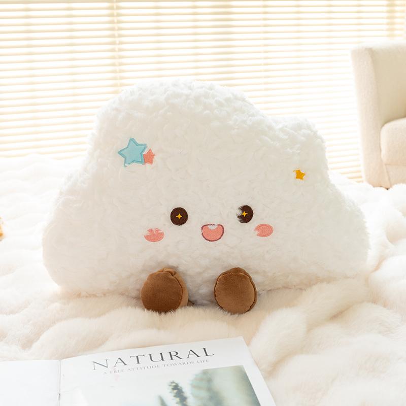 

45cm Sky Theme Stuffed Plushies Doll Sun Rainbow Star Moon Cloud Sofa Pillow Hugging Cushion Kids Birthday Surprise Favors Gifts
