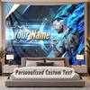 Custom Name Text Tapestry Lionel Messi Personalized Polyester Wall Tapestry For Bedroom And Room
