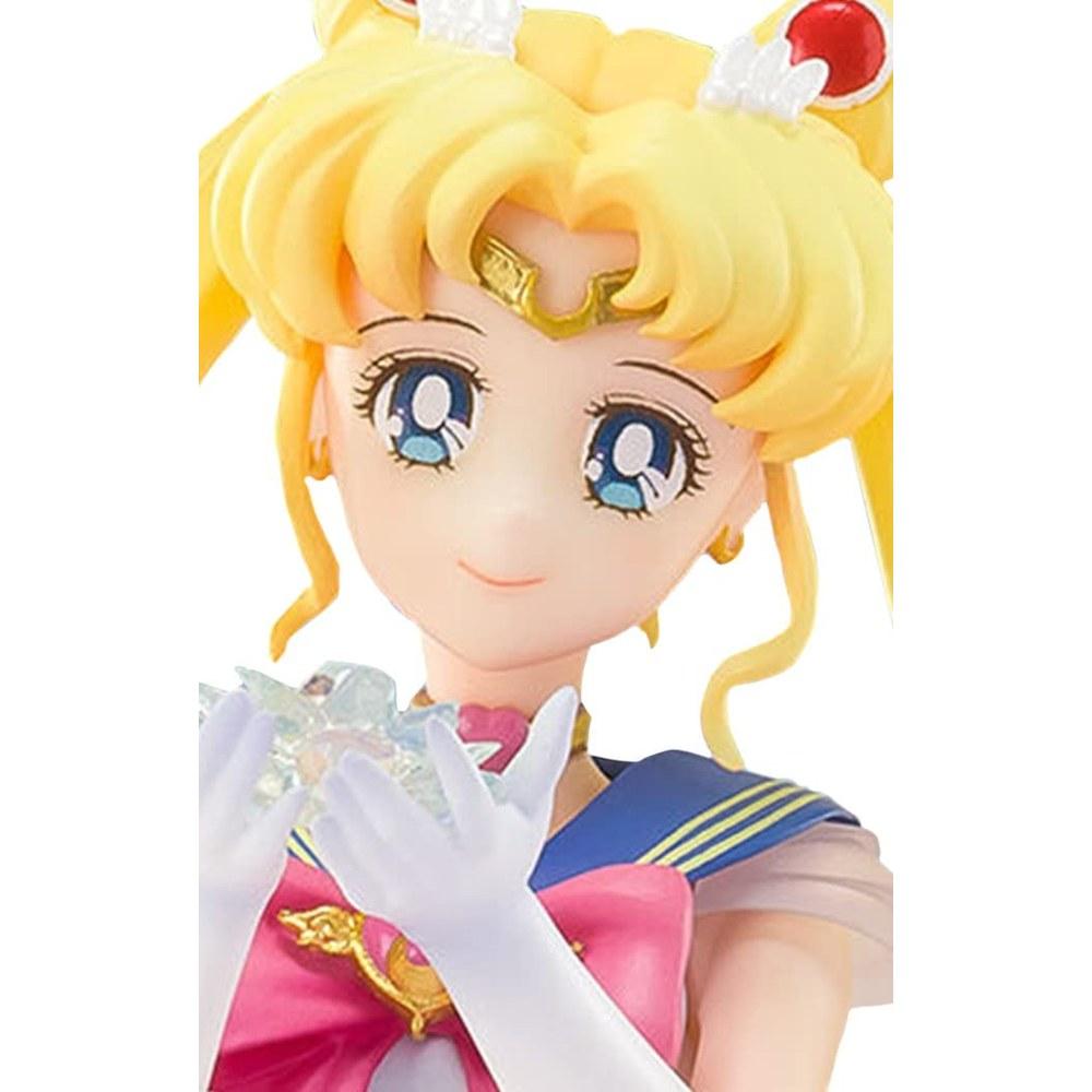 TAMASHII NATIONS Figuarts Zero Chouette Super Sailor Moon Bright Moon Legendärer Silberner Kristall