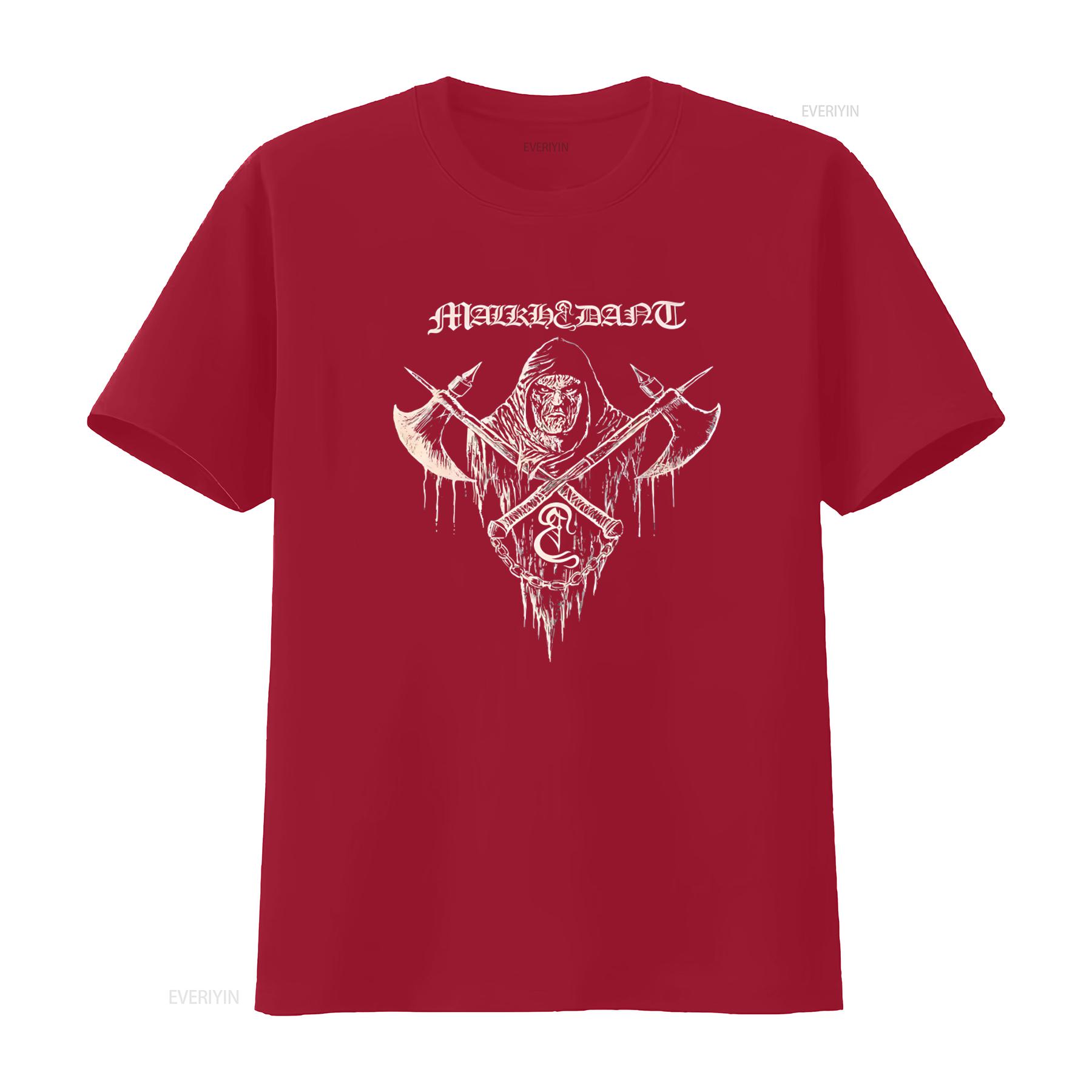 

ELFFOR MalkhedanT Футболка XL Azarath The Chasm Inquisition Urgehal Urfaust Готический Дизайн Смертельного Металла винтажный Стиранный Мягкий S