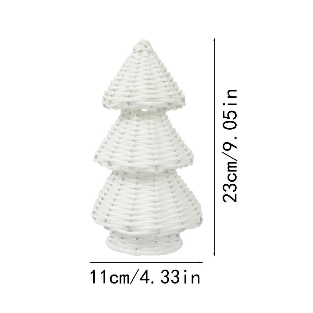 3 Sizes Desktop Xmas Ornament Mini Artificial Tabletop Trees Christmas
