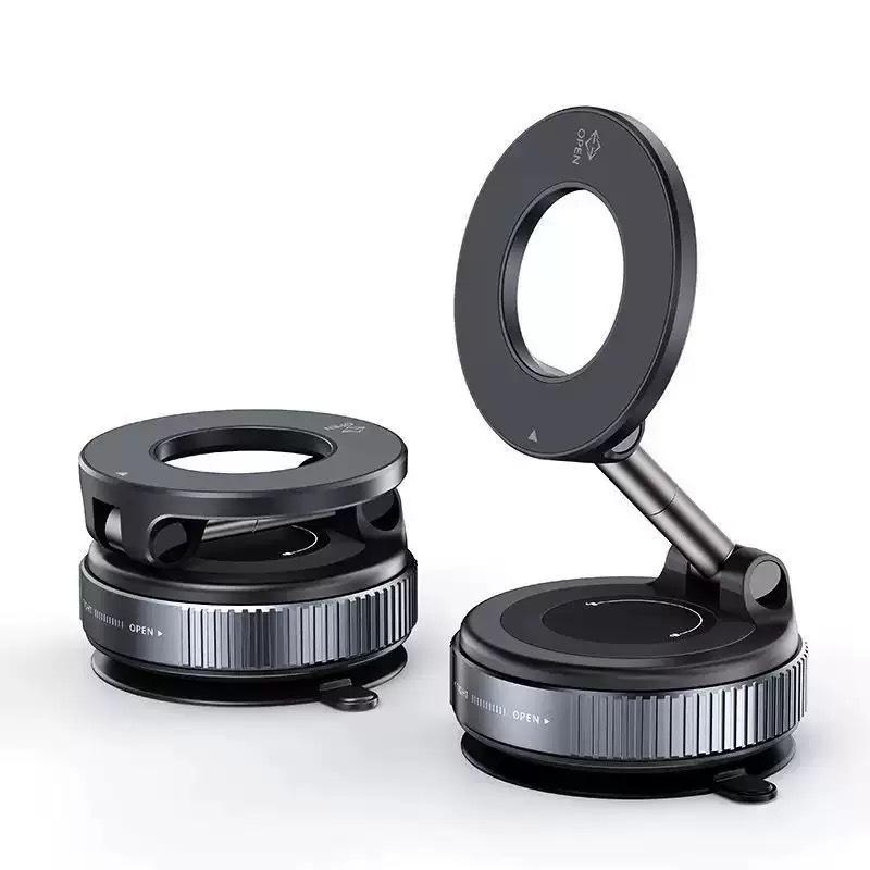 Xiaomi Universal Strong Magnetic Car Navigation Stand Vacuum Adsorption Metal Mount Foldable Stretchable 360° Rotatable Bracket