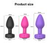 Anal Plug Vibrator for Men Butt Plug Portable Massager Wireless Remote Control Dildo Vibration Sex Toys for Male Adult Toys