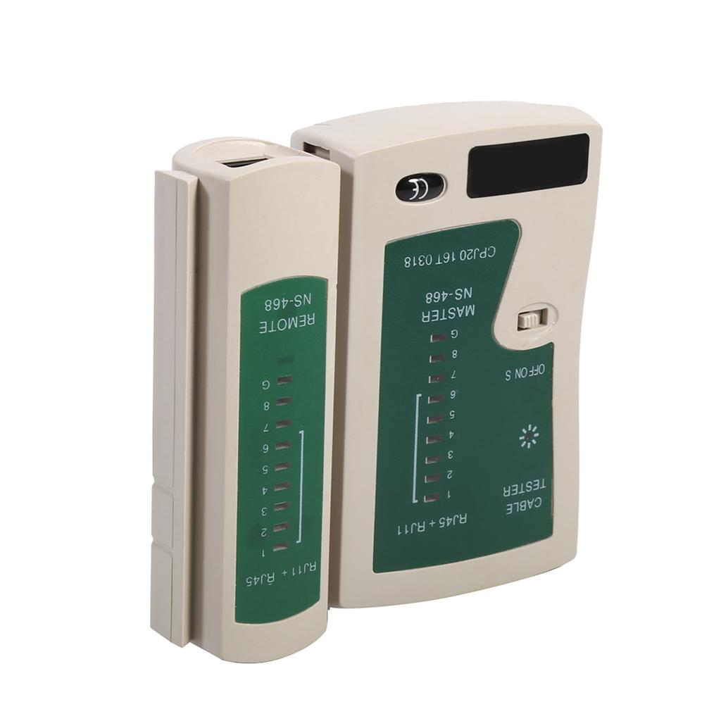 RJ45 RJ11 Crimper Cable Tester Cutter Punch Tool Screwdriver Network Kit Set