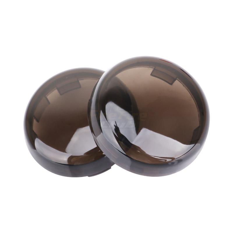 Black Red Yellow Motorcycle Indicator Lens Light Caps Cover For Harley Dyna Softail Electra Glide Road King Sportster 883 1200