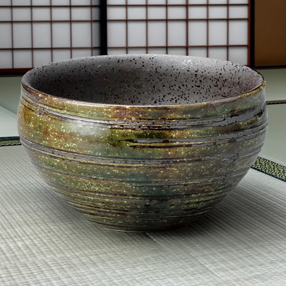 Oribe Nagomi Matcha Bowl Porcelain Mino Ware Made in Japan Ale-net (Small)