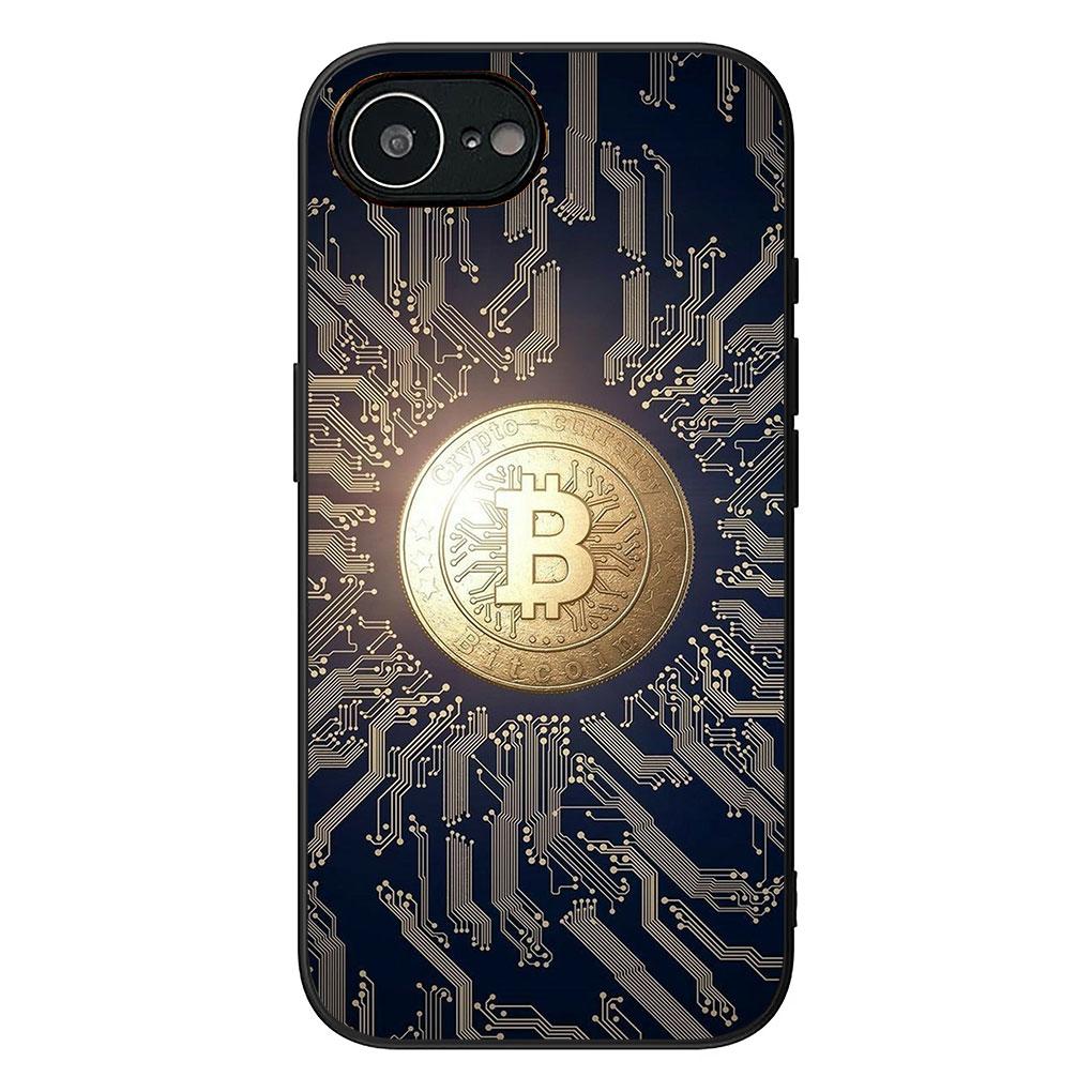 Cover for Samsung Galaxy S22 S21 S20 FE Ultra Plus A35 A36 A55 A37 A33 A34 A57 Coque Phone Case Bitcoin BTC Money 100 Dollars