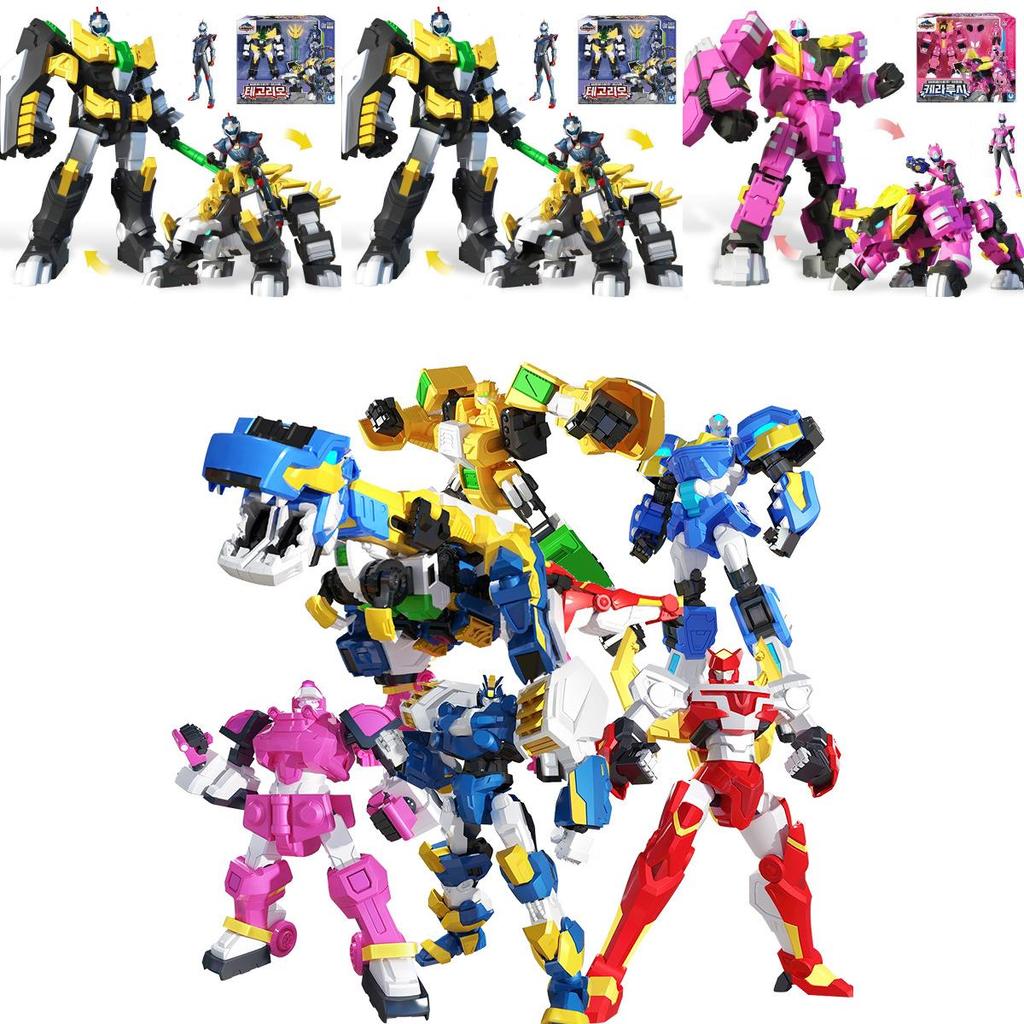 Mini Special Forces Toy Super Dino Power Mecha Transformation Robot For Boys