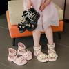 Summer 2025 Girls' Open-Toe Princess Sandals for Students