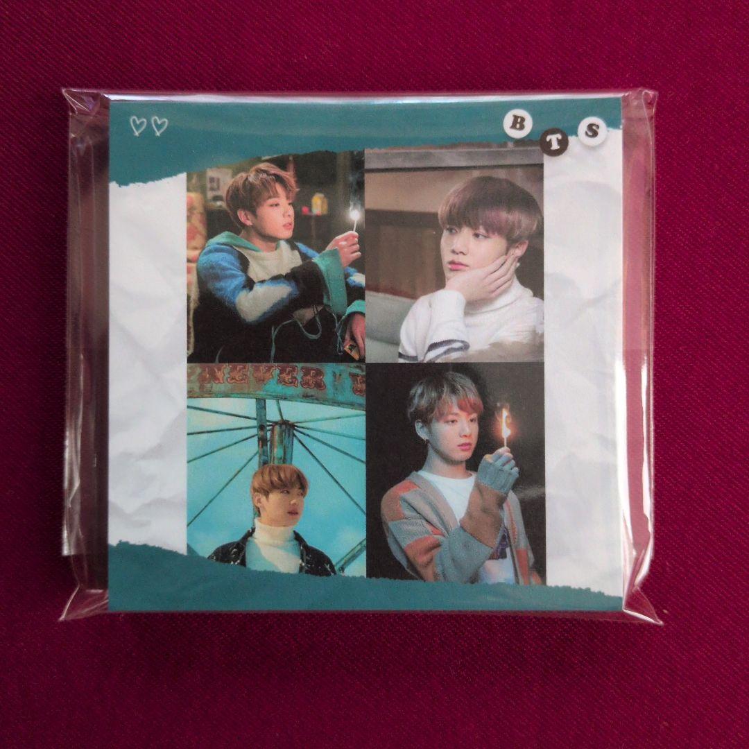 

[USED] BTS Large Notepad Jungkook Korean Maker 10 20
