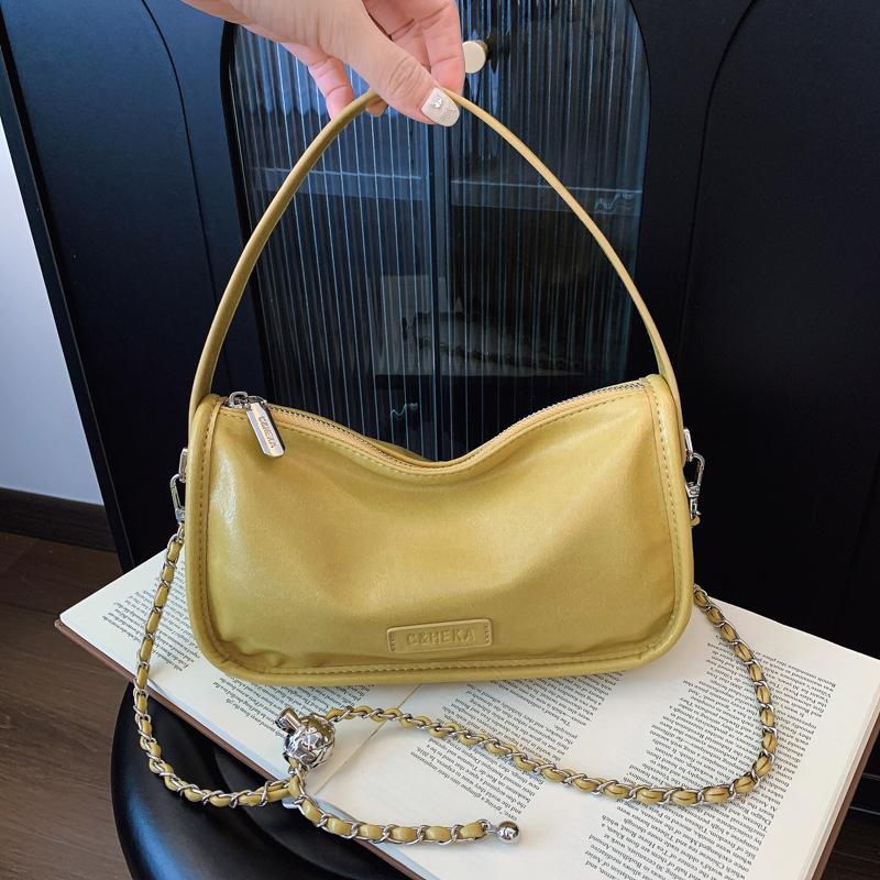 Small Bag Women's New Summer Versatile Chain Messenger Bag High-end Portable Pillow Bag