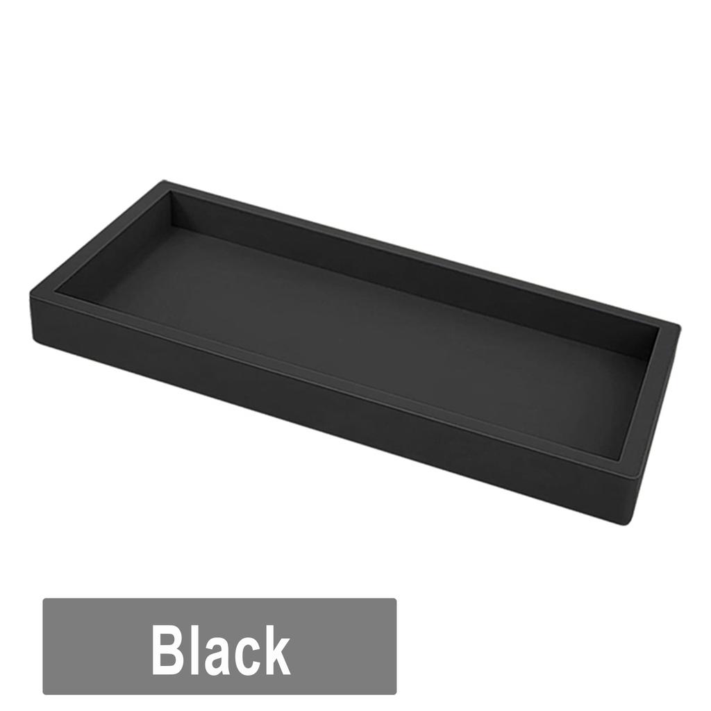 Schwarzer Pumpschaumseifenspender Nachfüllbar Hände Geschirrspülseife Pumpflasche mit Silikontablett für Badezimmerwaschtische oder Küchenspüle