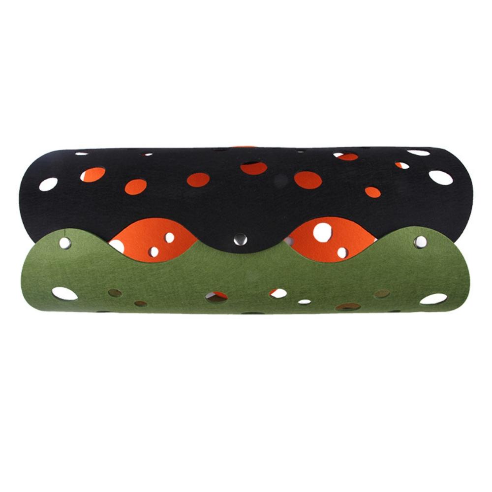 

Войлочный туннель для кошек и собак, съемная охлаждающая подложка, круглая полая комбинированная гнездо для домашних животных M разноцветный