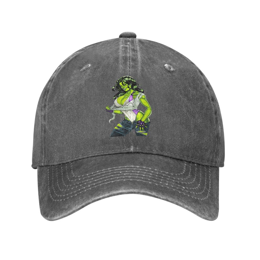 Hulk Multicolor Hat Peaked Womens Cap She Hulk SEXY Personalized Visor Protection Hats