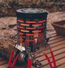 Portable Stainless Steel Mini Heater Cover for Outdoor Camping and Tent