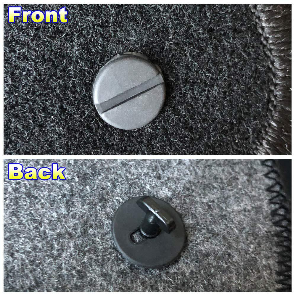 12Pcs Floor Carpet Mat Clips Retainer Holder Set For BMW E32 E34 E36 E38 E39 E46