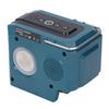 Baustellen-Bluetooth-Lautsprecher BT5.3 Akkubetrieben mit bunten LED-Leuchten für BL1815N BL1830 BL1840