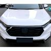 For Honda CR-V CRV -2025 2026 Carbon Fiber Front Upper Grille Racing Grill Trim Head Light Lamp Eyelid Eyebrow Accessories