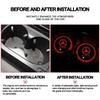 7 Color LED Car Cup Holder Light Luminous Coaster Water Cup Pad Accessories For Mercedes Benz AMG W124 W202 W203 W204 W210 W211 MR8