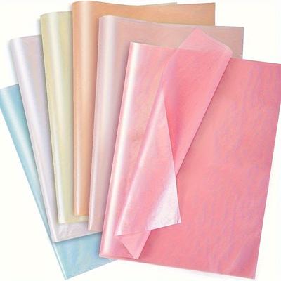 20 Stück/Packung Buntes Seidenpapier Geschenkpapier Großpackung Geschenkpapier Für Ostern Hochzeit und Geburtstagsgeschenk DIY Basteln Geschenkpapier