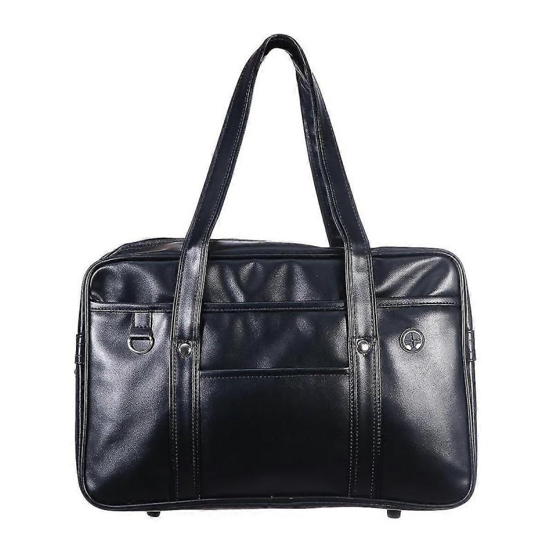 Borsa a tracolla unisex in PU per uniforme scolastica giapponese Jk, borsa impermeabile per computer