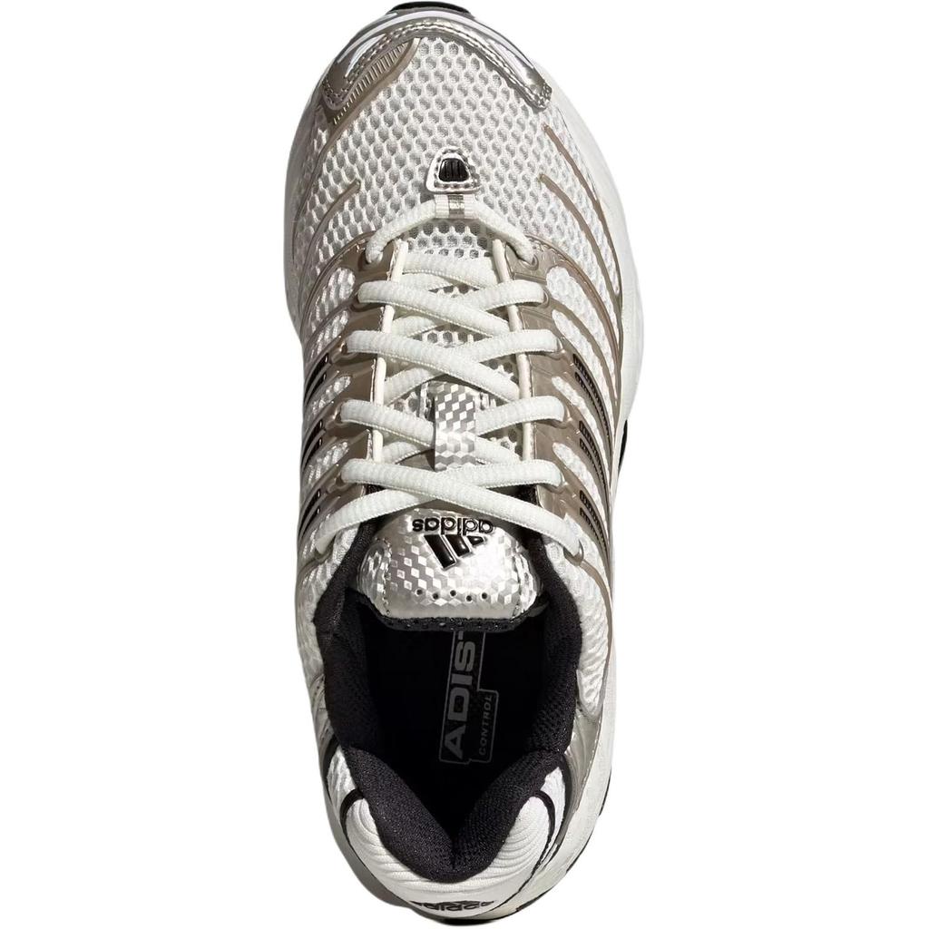 Adidas Adistar Control 3 Comfortable Classic Rebound Breathable Support Low Top Running Shoes Unisex Sneaker White Silver KI8664