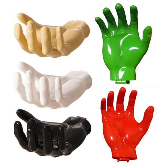 Yousheng Fun Hand Hanger Strong Load-bearing Wall-Mounted No-Drill Universal Towel Gel Holder Bathroom Soap Rack Decoration