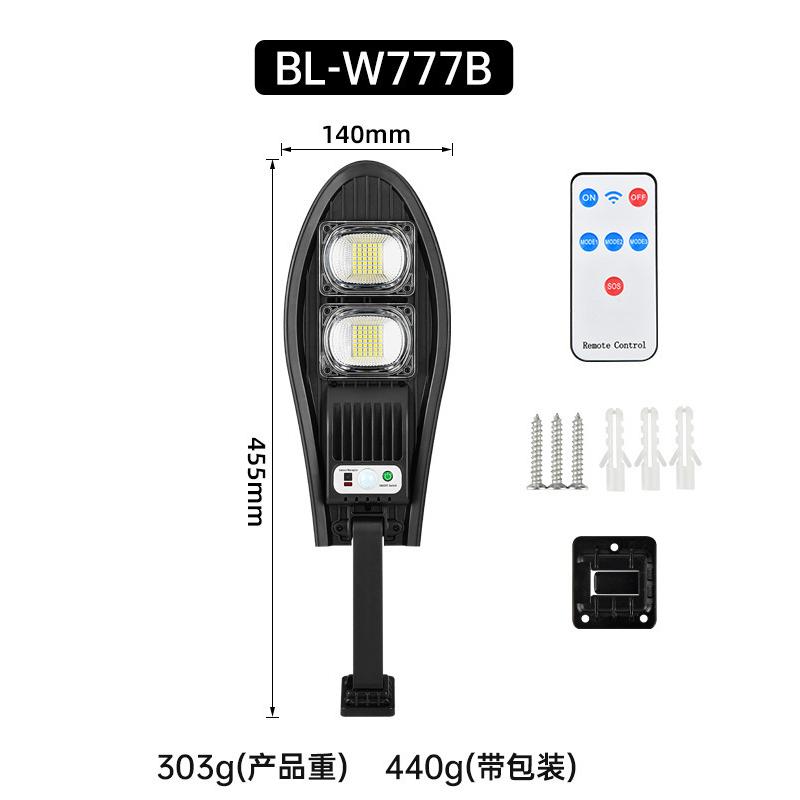 Upgraded 168LED Solar Street Light Outdoor Waterproof LED for Garden Wall Lamp Adjustable Angle Solar Lamp Built-in 10000mAH Hot