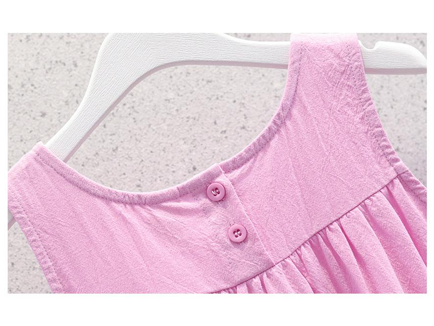 Stilvolles Sommer-Prinzessinnenkleid für Mädchen – frischer und trendiger Netzrock im Promi-Stil