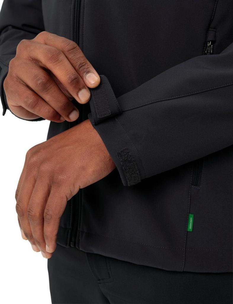 Куртка VAUDE Мужская куртка с капюшоном Cyclone черного цвета