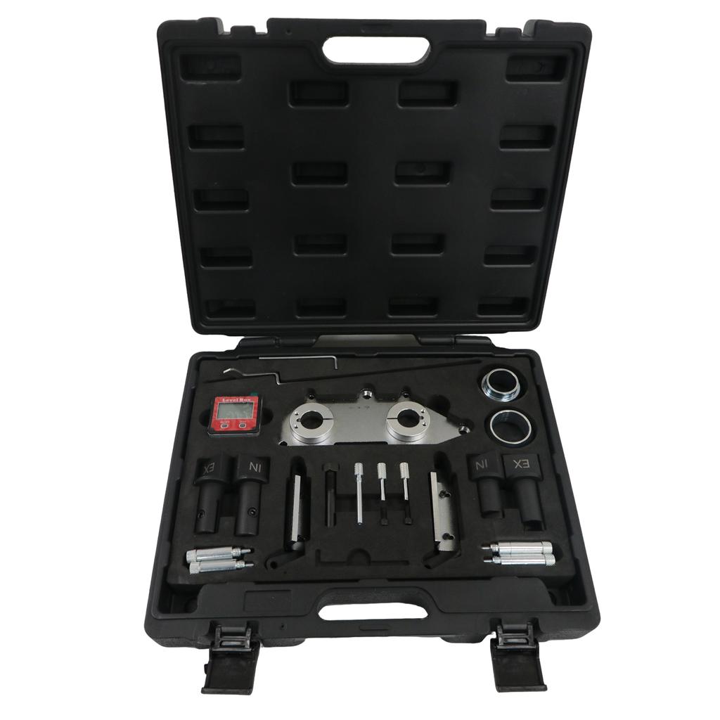 Kit di fasatura motore 1.5T 19 Pezzi Corregge le posizioni di fasatura dell'albero a camme e dell'albero motore Senza batteria Per Gruppo VW