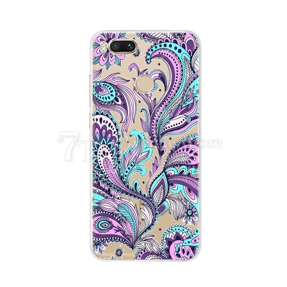Pro Xiaomi Mi A1 Pouzdro Tištěné Pro Xaiomi Mi A1 TPU Pouzdro Pro Xiaomi Mi 5X Měkký Silikonový Zadní Kryt