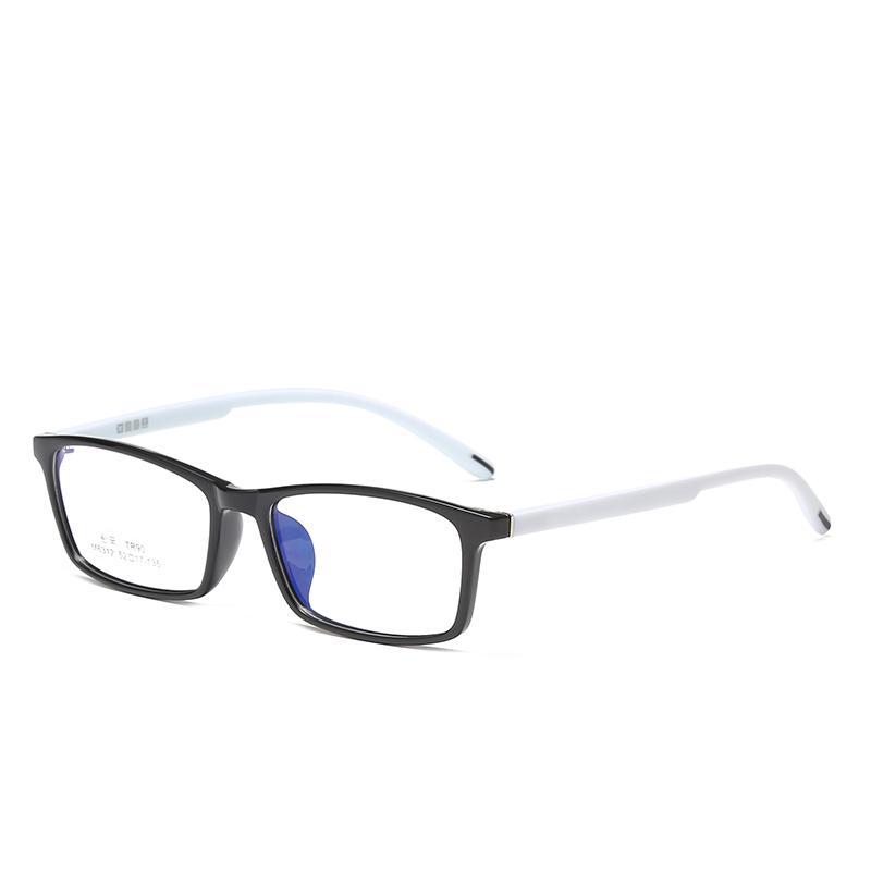 Hyperelastizität Teenager Korrektionsbrille für Kurzsichtige Quadratisch Kinder Optische Brille 0 -0.5 -0.75 Bis -6.0