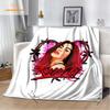 Karol G Bichota Blanket Personalized Warm Plush Cozy Home Girl Throw Blanket for Beding Comfortable Couch Lightweight Blanket
