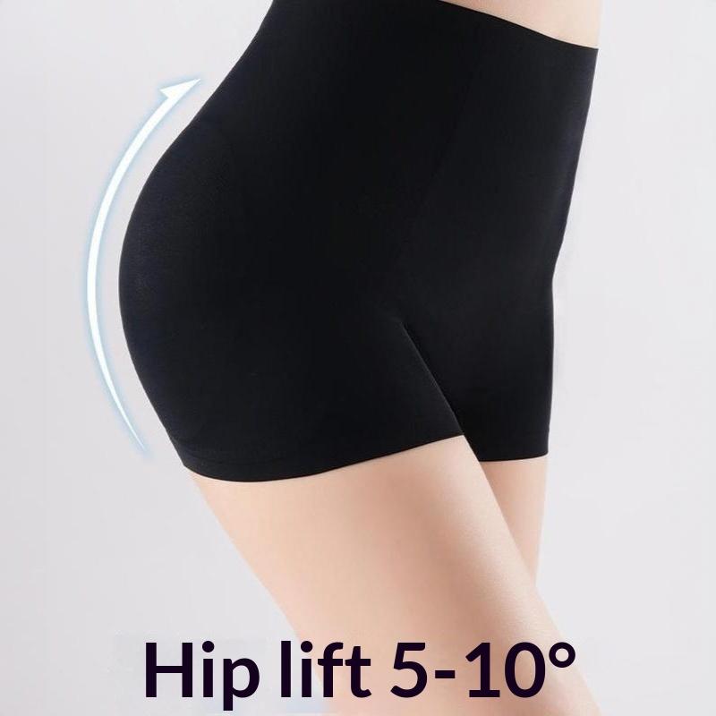 Padded High Waist Shorts Butt Enhancer Shaper Buttock Lifting Panties Tummy Control Body Shaper With Butt Pads Shapewear