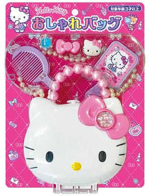 Muraoka Hello Kitty Fashionable Bag Toy for Pretend Play, for Girls Ages 3 and Up