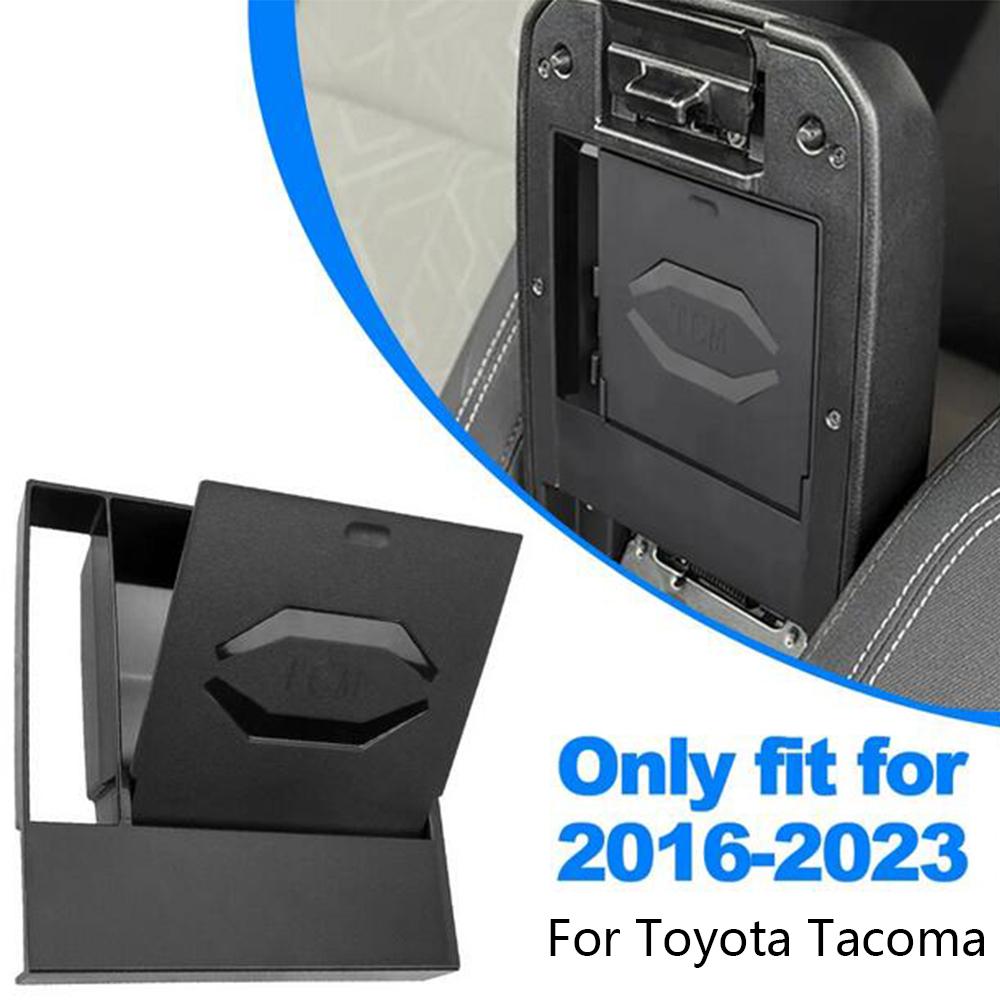 Armrest Center Hidden Storage Box For Toyota Tacoma 2016-2023