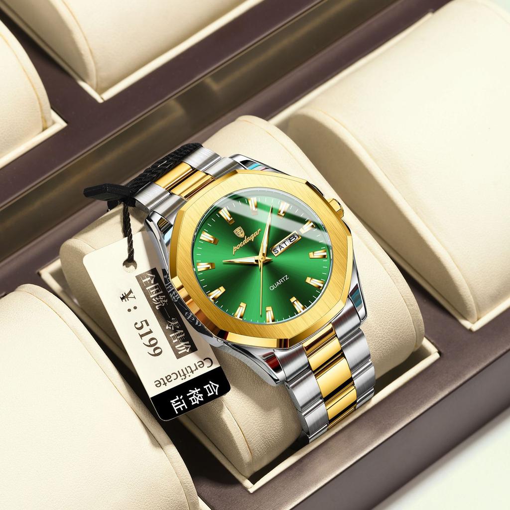 Fashion Men'S Watch Waterproof Business Quartz Watch