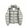 Maya Maya down jacket men's and women's winter thickened couple's coat white goose down hooded bread jacket