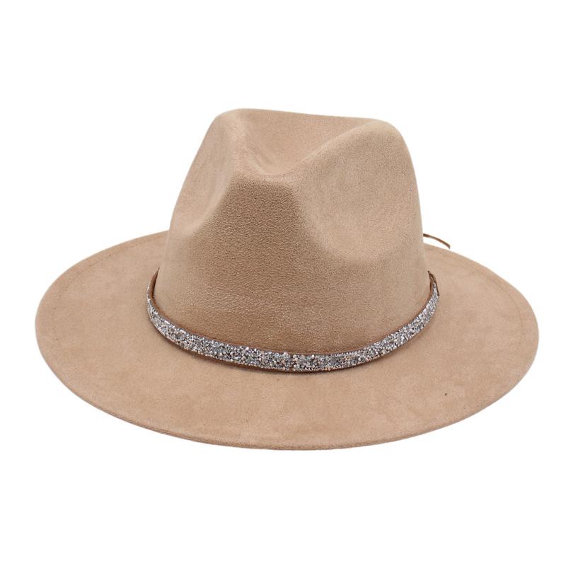 Stereoscopic Stage Performance Props Hat Cowboy Hat Felt Hat Retro Outdoor Jazz Hat
