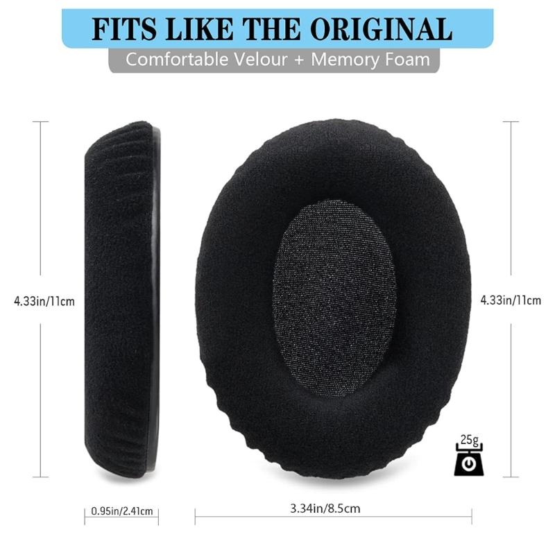 Soft Earpads Ear Pads for HyperX Cloud2 Earphone Memory Foam Earcups Easily Replaced Ear Cushions Sleeve Replacement