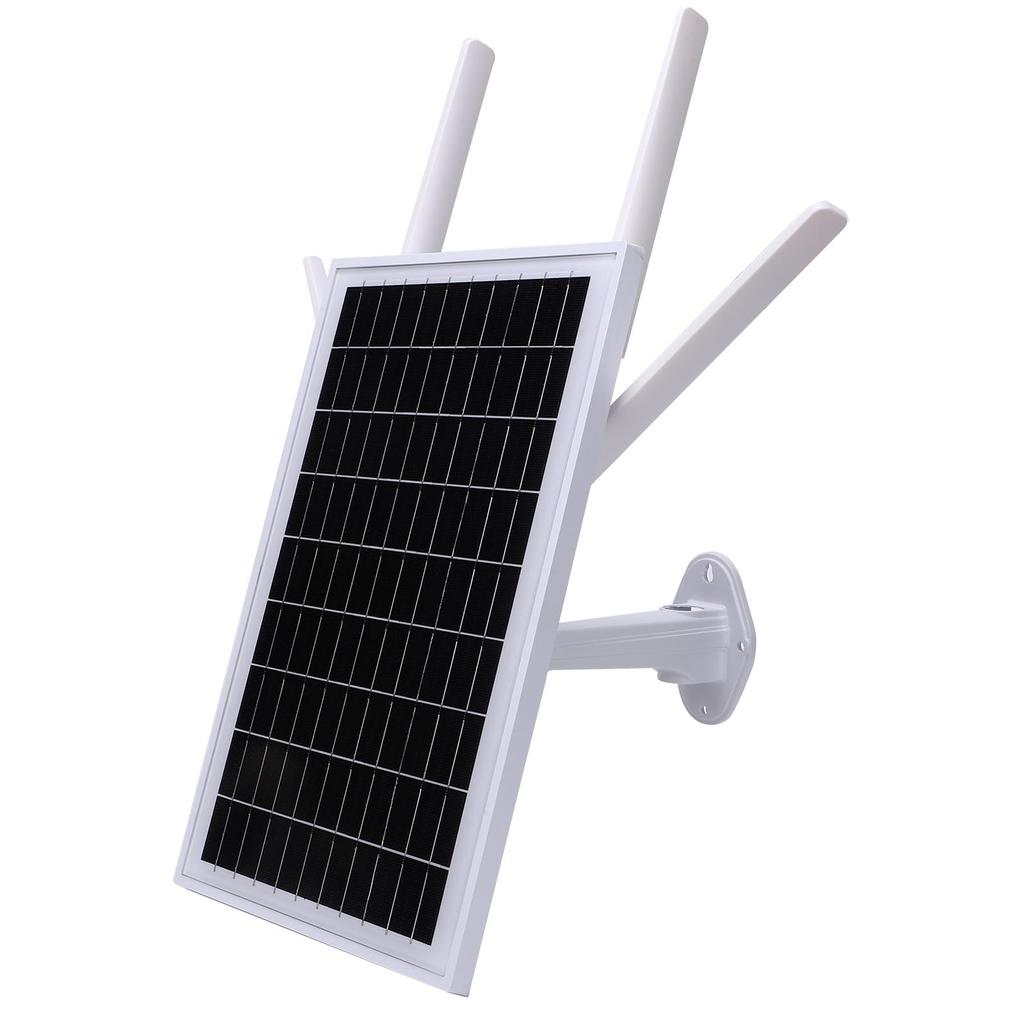 Solar Powered 4G LTE Modem Router IP66 Water Proof Wireless Outdoor WiFi Router with 15W Solar Panel for RV Security