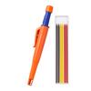 Plastic Woodworking Marker Pen Graphite Leads Deep Hole Pencil  Construction Marking