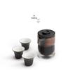 Portable Japanese Glass Travel Tea Set