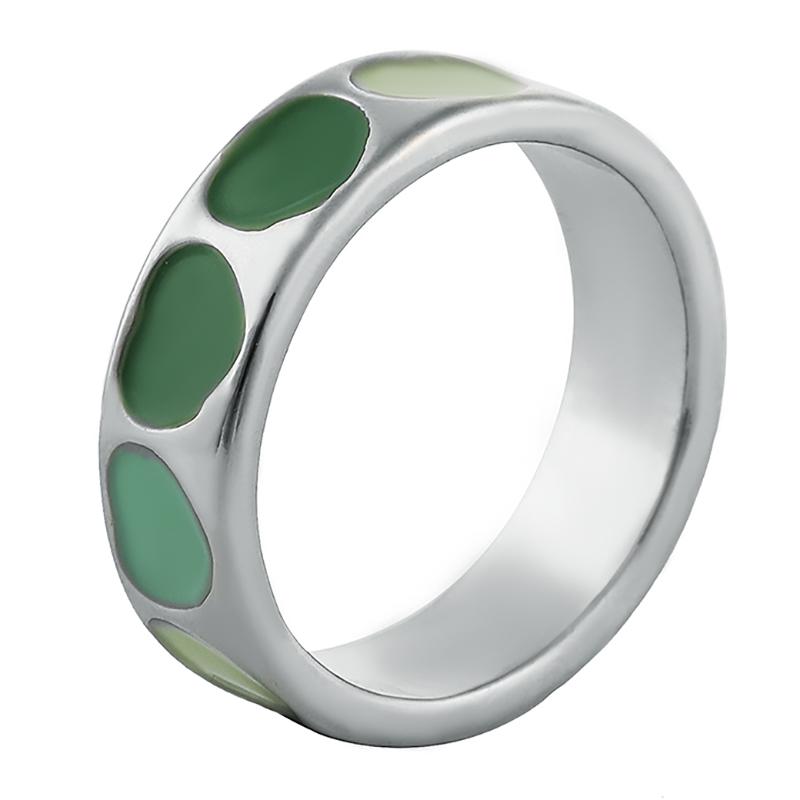 

Простое и милое кольцо из сплава с цветком Love, металлическое кольцо в европейском и американском стиле, популярные женские украшения