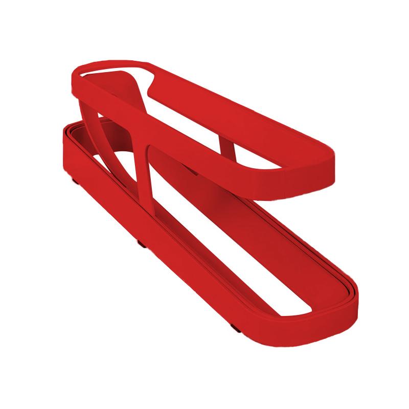 Автоматическая вращающаяся полка для яиц кронштейн для хранения ящик для хранения яиц органайзер для яиц холодильник дозатор яиц кухонное использование красный 1219₽