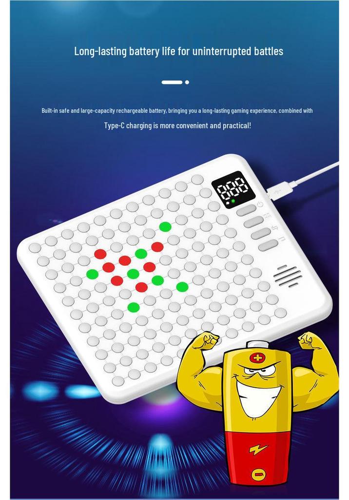 Multifunktionales Smart Go Weiqi Elektronisches Schachbrett: Lernspielzeug für Kinder und Schüler