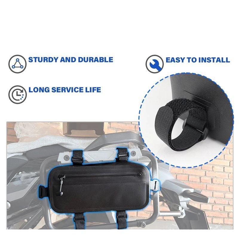 Precise TPU Bumper Waterproof Motorcycle Luggage Rack Bags 2.5L Tool Bag For BMW For For Honda