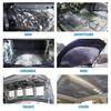 200x50cm Car Sound Deadener Mat 5/10mm Thicken Noise Heat Deadening Soundproof Dampening Foam Mat for Auto Hood Engine Door