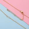 18k Vacuum Electroplated Stainless Steel Necklace Chain - DIY Jewelry Accessories